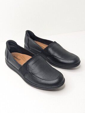 Baretraps Jilian Slip-On Flats Black Womens 8.5